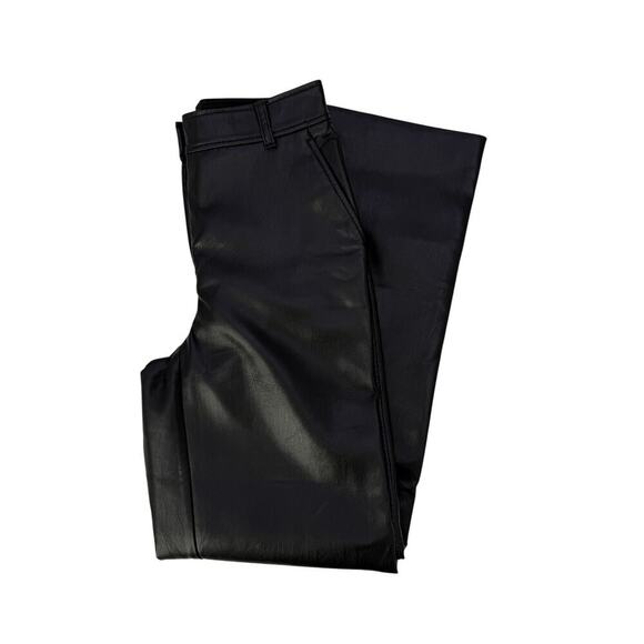 Aritzia Babaton high rise leather pants - size 2 - Picture 2 of 9
